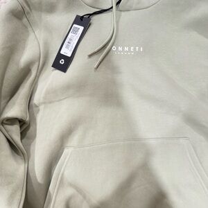 Men's Light Green Hoodie medium